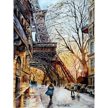 Load image into Gallery viewer, Paris Streets-Full Round Diamond Painting-30x40cm
