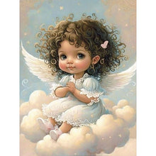 Load image into Gallery viewer, Angel Child-Full Round Diamond Painting-30x40cm
