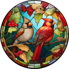 Load image into Gallery viewer, Cardinal-Full Round Diamond Painting-30x30cm
