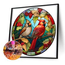 Load image into Gallery viewer, Cardinal-Full Round Diamond Painting-30x30cm

