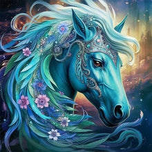 Load image into Gallery viewer, Horse-Full Round Diamond Painting-40x40cm
