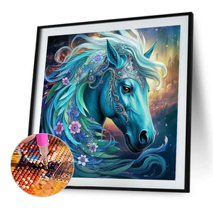 Horse-Full Round Diamond Painting-40x40cm
