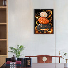 Load image into Gallery viewer, Magic Pumpkin-Full Round Diamond Painting-30x40cm
