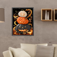 Load image into Gallery viewer, Magic Pumpkin-Full Round Diamond Painting-30x40cm
