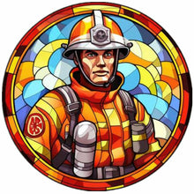 Load image into Gallery viewer, Firemen-Full Round Diamond Painting-40x40cm
