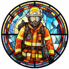 Load image into Gallery viewer, Firemen-Full Round Diamond Painting-40x40cm
