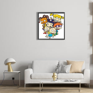 Gnome-Full Round Diamond Painting-30x30cm