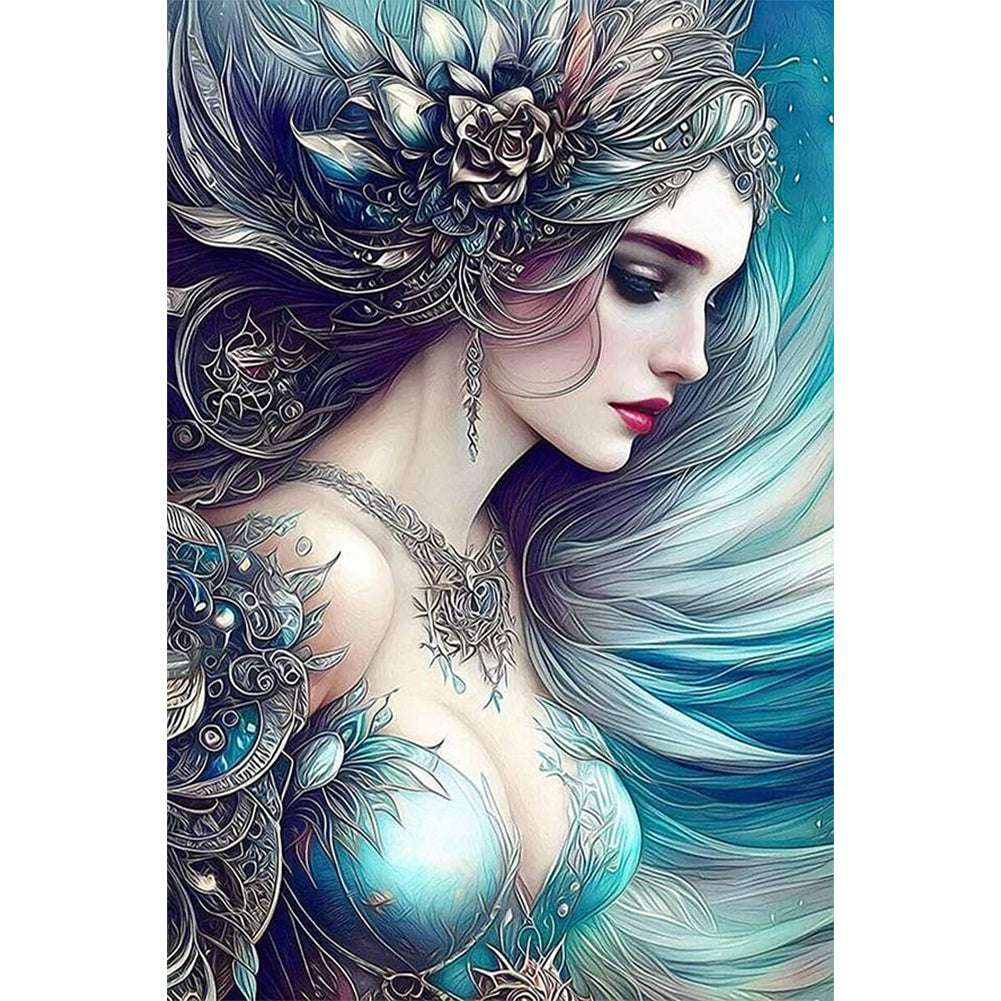 Fairy-Full Round Diamond Painting-40x60cm-Large Size