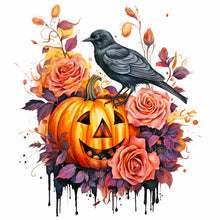 Load image into Gallery viewer, Halloween-Full Round Diamond Painting-30x30cm
