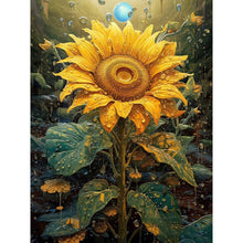Load image into Gallery viewer, Flower-Full Round Diamond Painting-30x40cm
