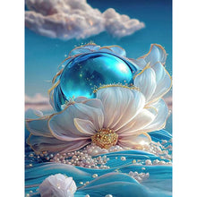 Load image into Gallery viewer, Flower-Full Round Diamond Painting-30x40cm
