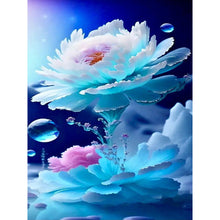 Load image into Gallery viewer, Ice Lotus-Full Round Diamond Painting-30x40cm
