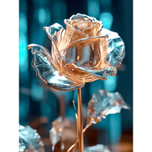 Load image into Gallery viewer, Crystal Flower-Full Round Diamond Painting-30x40cm
