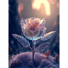 Load image into Gallery viewer, Crystal Flower-Full Round Diamond Painting-30x40cm
