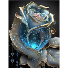 Load image into Gallery viewer, Crystal Flower-Full Round Diamond Painting-30x40cm
