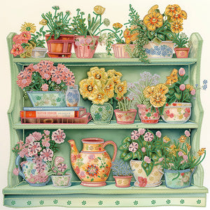 Garden Wall-Partial Special Diamond Painting-50x50cm