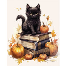 Load image into Gallery viewer, Halloween-Full Round Diamond Painting-40x50cm
