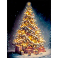 Load image into Gallery viewer, Christmas Tree-Full Round Diamond Painting-30x40cm
