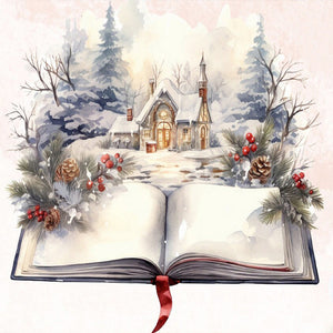 Christmas-Full Round Diamond Painting-40x40cm