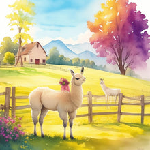 Load image into Gallery viewer, Farm Animals-Full Round Diamond Painting-30x30cm
