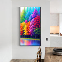 Load image into Gallery viewer, Rainbow Forest-Full Round Diamond Painting-40x70cm-Large Size
