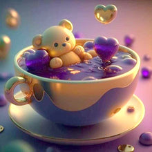 Load image into Gallery viewer, Cup-Full Round Diamond Painting-30x30cm
