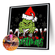 Load image into Gallery viewer, Grinch-Full Round Diamond Painting-30x30cm
