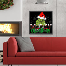 Load image into Gallery viewer, Grinch-Full Round Diamond Painting-30x30cm
