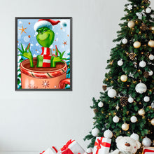 Load image into Gallery viewer, Grinch-Full Round Diamond Painting-30x40cm
