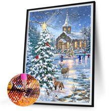 Load image into Gallery viewer, Outdoor Skating-Full Round Diamond Painting-30x40cm

