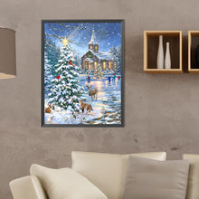 Load image into Gallery viewer, Outdoor Skating-Full Round Diamond Painting-30x40cm
