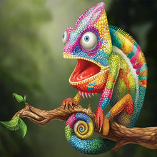 Load image into Gallery viewer, Lizard-Full Round Diamond Painting-30x30cm
