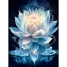 Load image into Gallery viewer, Flower-Full Round Diamond Painting-30x40cm
