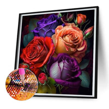 Load image into Gallery viewer, Rose-Full Round Diamond Painting-30x30cm
