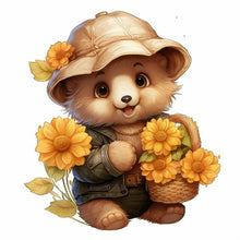 Load image into Gallery viewer, Bee-Full Round Diamond Painting-30x30cm
