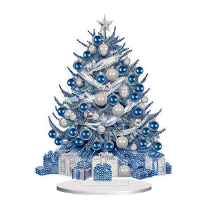 Christmas-Single Side Drill-Diamond Desktop Ornament