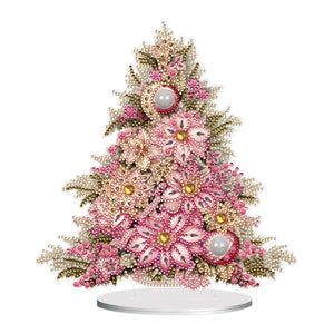 Christmas-Single Side Drill-Diamond Desktop Ornament