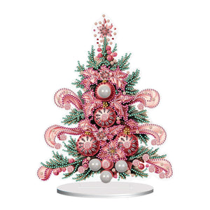 Christmas-Single Side Drill-Diamond Desktop Ornament