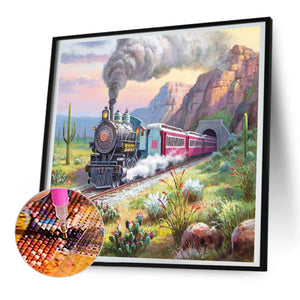 Car-Full Round Diamond Painting-30x30cm