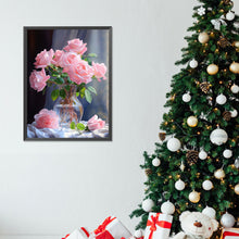 Load image into Gallery viewer, Rose-Full Round Diamond Painting-30x40cm

