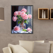 Load image into Gallery viewer, Rose-Full Round Diamond Painting-30x40cm

