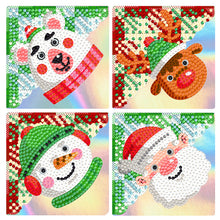Load image into Gallery viewer, 4Pcs/Set-Animal-Diamond Corner Cover Bookmark
