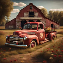 Load image into Gallery viewer, Village-Full Round Diamond Painting-30x30cm
