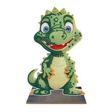 Load image into Gallery viewer, Animal-Single Side Drill-Wooden Diamond Desktop Ornament
