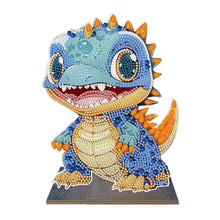 Load image into Gallery viewer, Animal-Single Side Drill-Wooden Diamond Desktop Ornament
