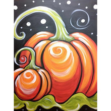 Load image into Gallery viewer, Pumpkin Lantern-Full Round Diamond Painting-30x40cm
