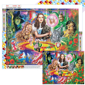 Film-Full Square Diamond Painting-50x40cm