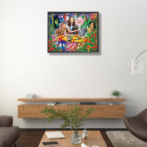 Film-Full Square Diamond Painting-50x40cm