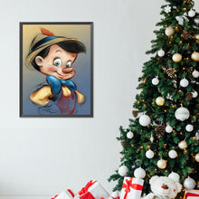 Load image into Gallery viewer, Pinocchio-Full Round Diamond Painting-30x40cm
