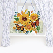 Load image into Gallery viewer, Sunflower-Diamond Pendant

